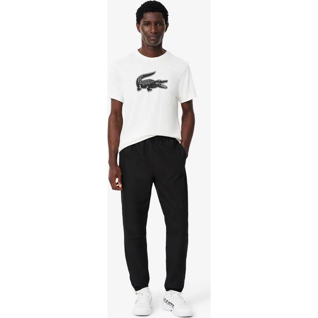 Lacoste Taped Taffeta Track Pants, Black