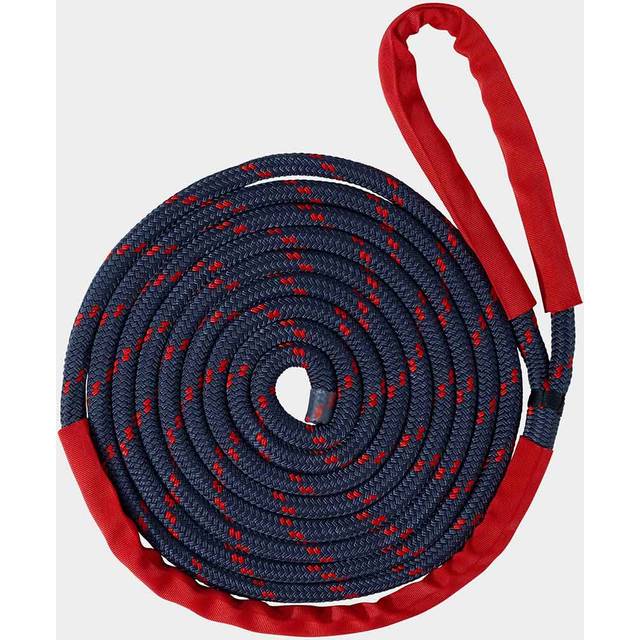 Förtöjningslina med förstärkt ögla Robline Palma Elastic, nylon, extra elastisk, Ø16 mm, 6 meter, blå/röd
