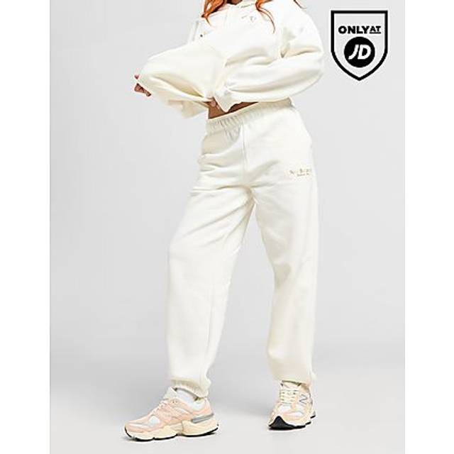 New Balance Tones Logo Joggers - White - Womens