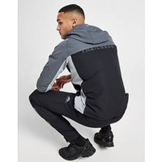 Trailberg Tricolour 2.0 Full Zip Hoodie - Black - Mens - XXL