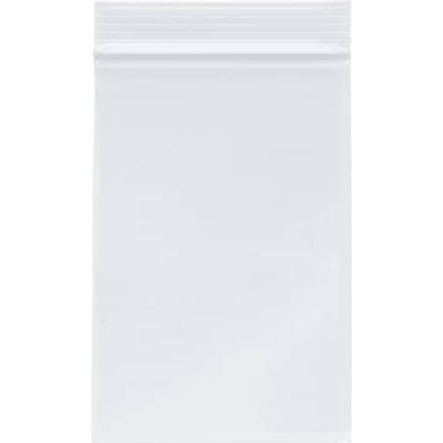 Plymor Heavy Duty Plastic Reclosable Zipper Bags  4 Mil  4 x 6 Pack of 200