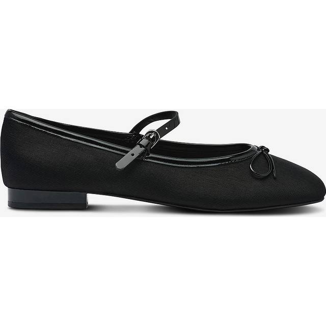 Mango Cassie Mary Jane Bow Ballerina Pumps