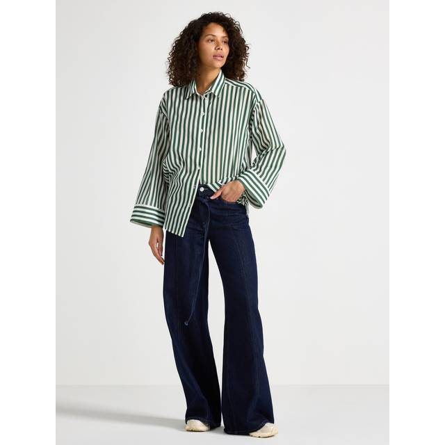 WIDE jeans med vida ben