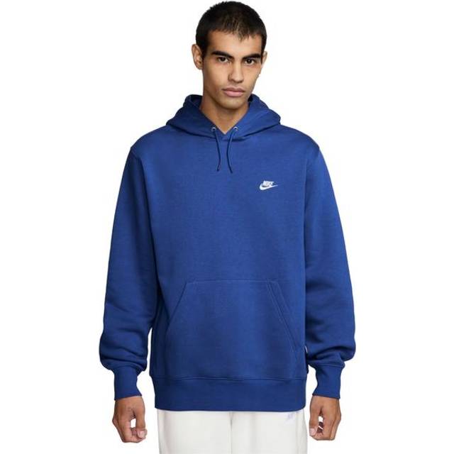 Hooded sweatshirt Nike Club - Bleu - L