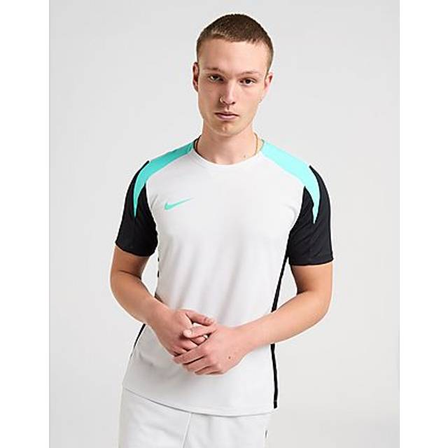 Nike Tränings T-Shirt Dri-FIT Strike Mad Energy - Vit/Svart/Turkos - ['Vit'] (Small)