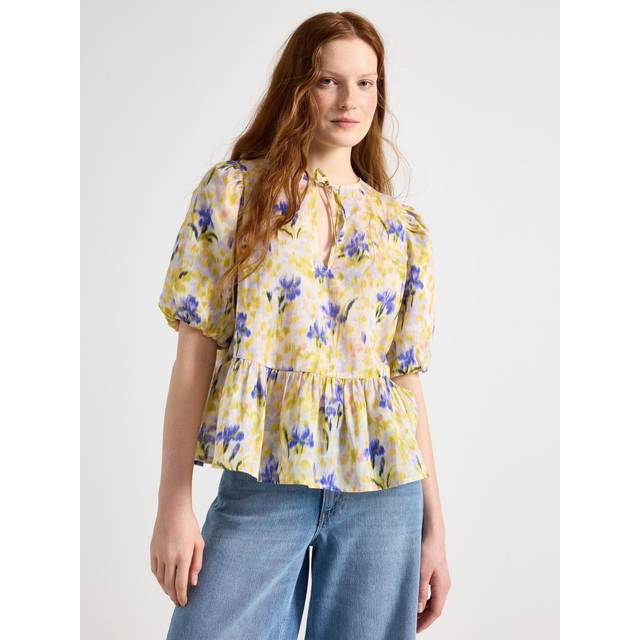 LINDEX Blouse Line |Gul |S