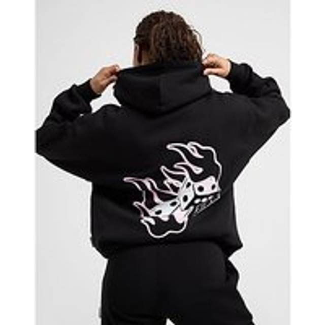 Hoodrich Dice Boyfriend Hoodie - Black - Womens - XS