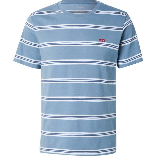 Levi's T-shirt Original Stripe Rowan Steam Blue size L