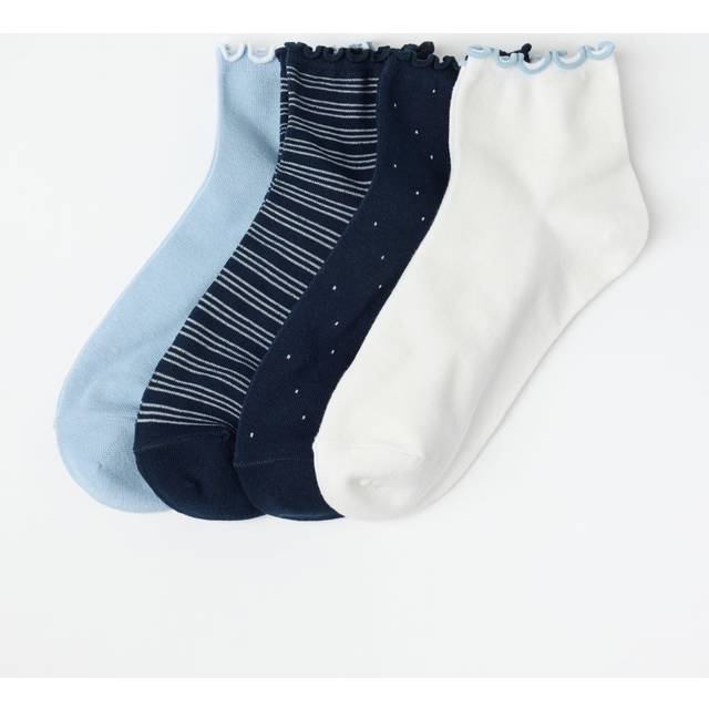 4-pack high ankle socks