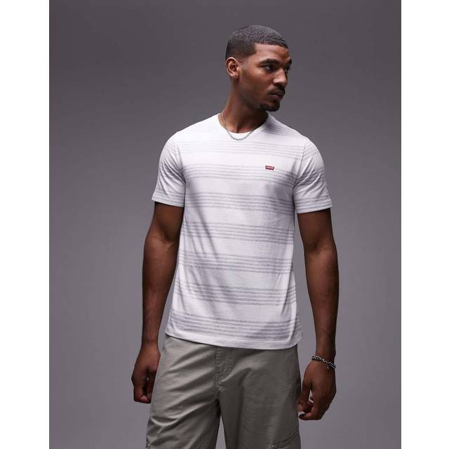 Crew Neck T-Shirt with Short Sleeves - white