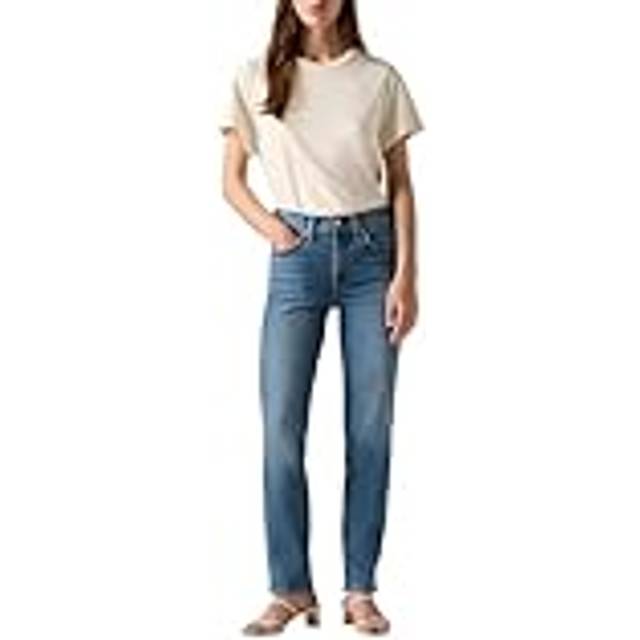 Levi's - Jeans 724 High Rise Straight London - Blå