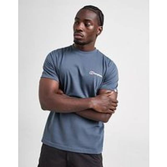Berghaus Mountain Fade Back Graphic T-Shirt - Blue - Mens - L
