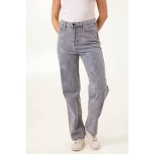 Blue Vanilla Denim Flower Embroidered Jeans - 16