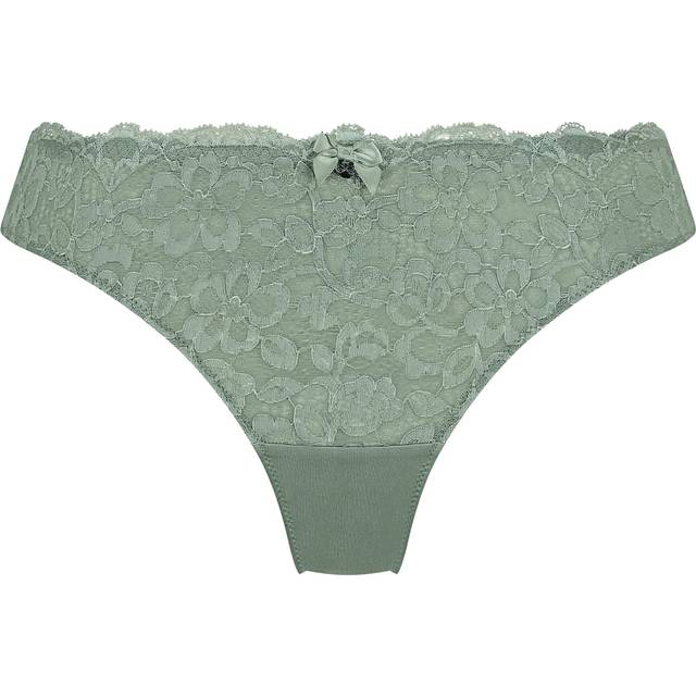 Hunkemöller String 'Marine' oliven - XS