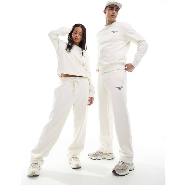 POLO RALPH LAUREN Polo Sport Fleece Wide-Leg Sweatpant |Kräm |S