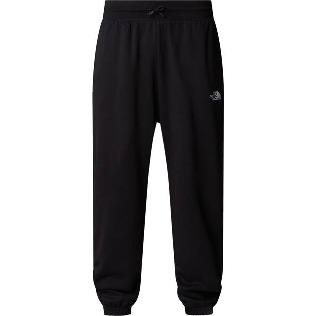 The North Face – Essential – Svarta mjukisbyxor i oversize med logga-Svart/a