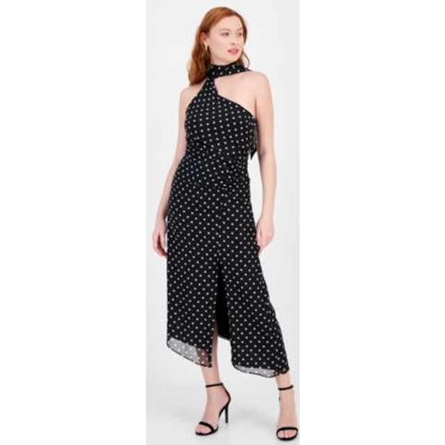RACHEL Rachel Roy Hope One-Shoulder Midi Dress