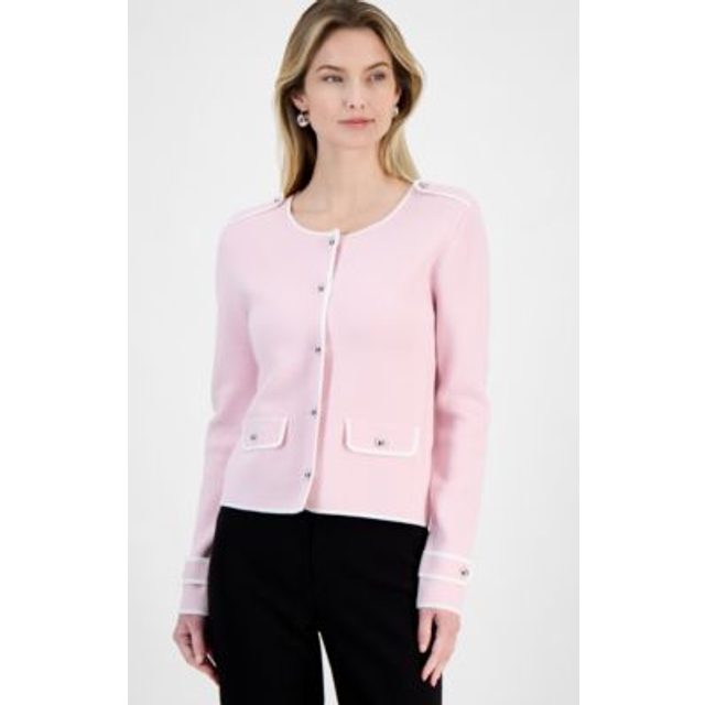 T Tahari Button-Down Cardigan