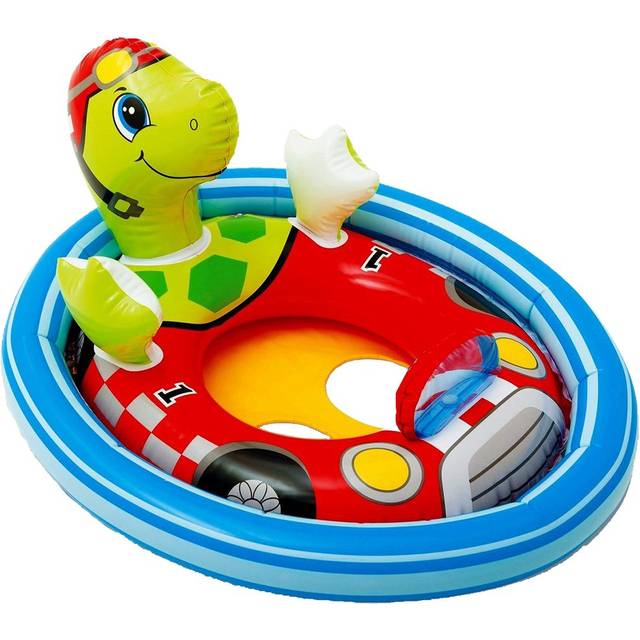 Intex Inflatable See Me Sit Pool Ride for Age 3-4 (Turtle)