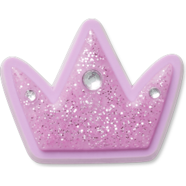 Crocs Lilac Jibbitz Tiny Glitter Crown