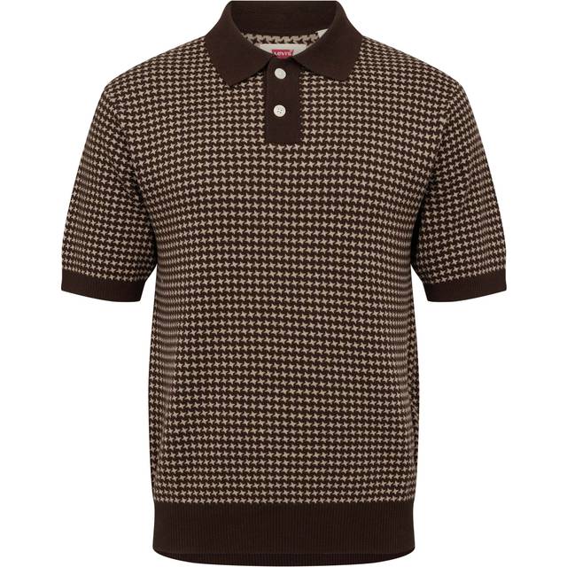 Levi's Sweater Knit Polo Herr Kortärmade Stl. M - Från Magasin - Browns (M)