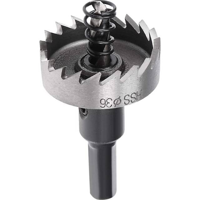 sourcingmap 36mm HSS Drill Bit Hole Saw Cutter for Metal Alloy Wood