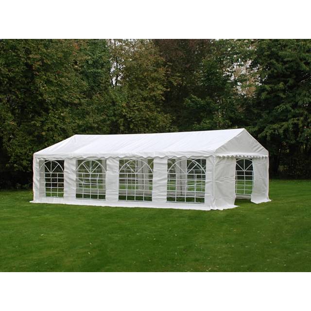 Dancover - Marquee Party tent Pavilion Basic 4x8 m pe 700, White