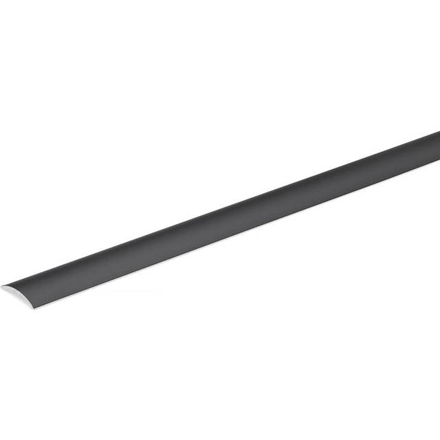 Habo Skarvlist självhäftande SA03, matt svart, 1000 mm