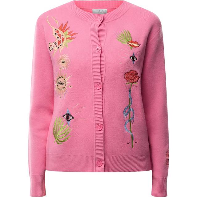 Never Fully Dressed Enchanted Icons Cardigan, Pink