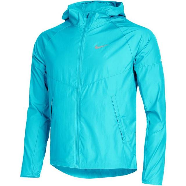 Nike Miler Running Jacket Men - Turquoise, Size M - turquoise