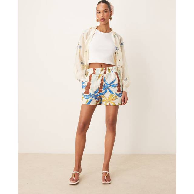 Never Fully Dressed Palm Elissa Shorts - UK8