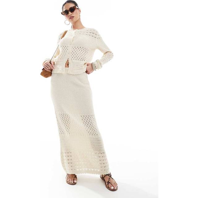 Vmdania Mid Waist Long Skirt