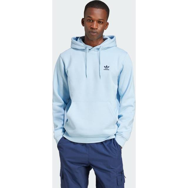 adidas Originals Trefoil Essentials Hoodie - Blue - Mens
