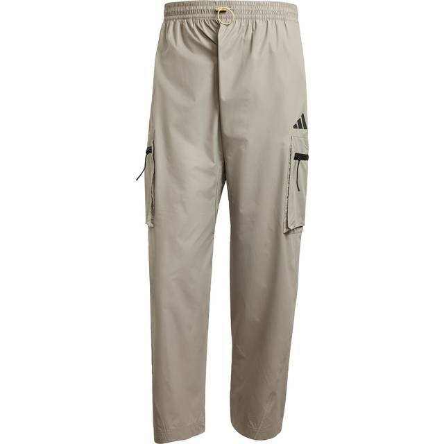City Escape Lightweight Cargo Tracksuit Bottoms - Putty Beige - M