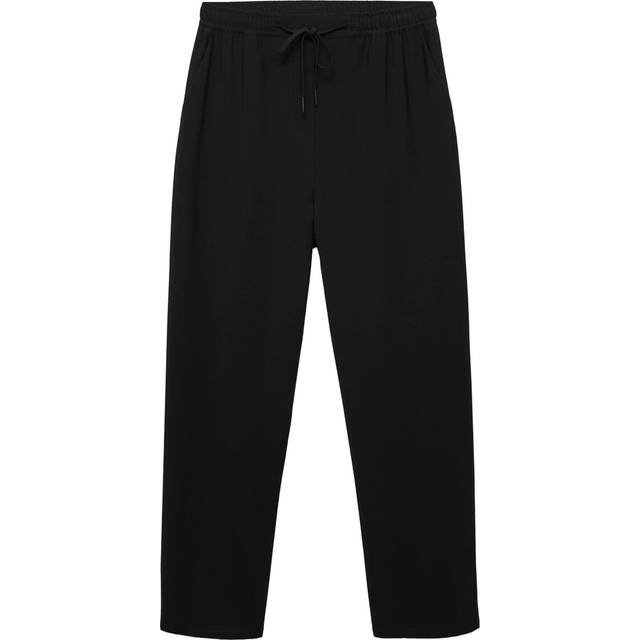 Mango Fluido Drawstring Waist Trousers