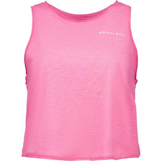 RÖHNISCH Slub Cropped Tank |Rosa |M