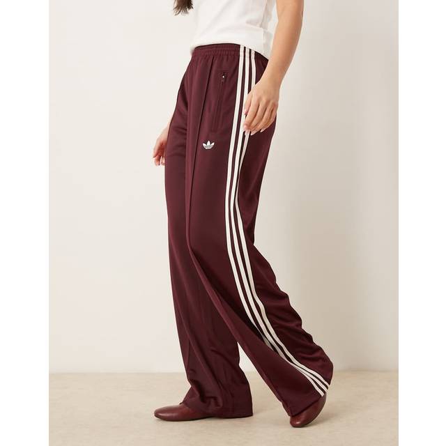 Adicolor Classic Firebird Loose Tr&#xE4;ningsbyxor - Maroon / Cream White