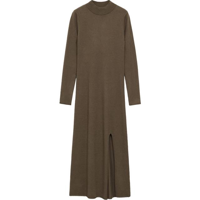 Mango Percebes Fine Knit Jumper Dress