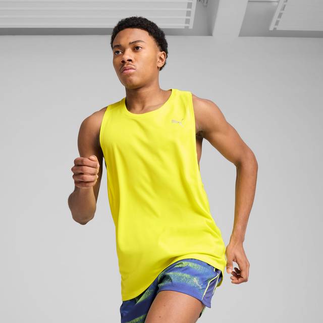 PUMA Velocity Running Tank Men, Lemon Sherbert, size XL (XL)