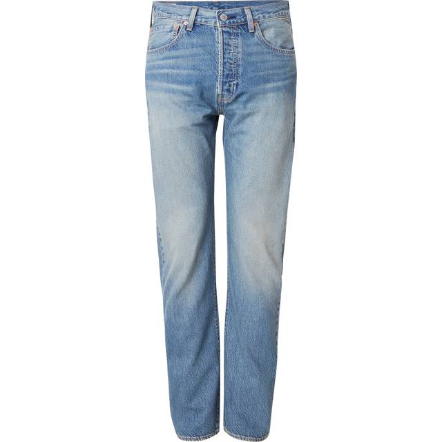 Levi's 501 Original Straight Fit Jeans - Lean Machine Lightweight - Blue, Blue, Size 36, Inside Leg Regular, Men -  inside leg REGULAR,36