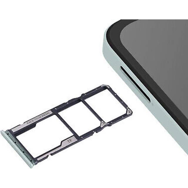 Clappio Sim Card Tray For Xiaomi Poco C65 Dual Nano Sim And Micro-sd, Green