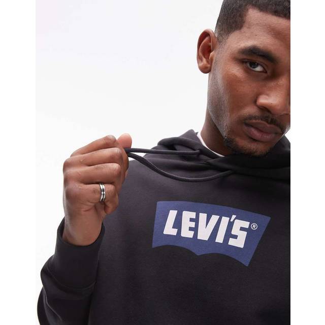 Levis Premium Graphic Hoodie Black