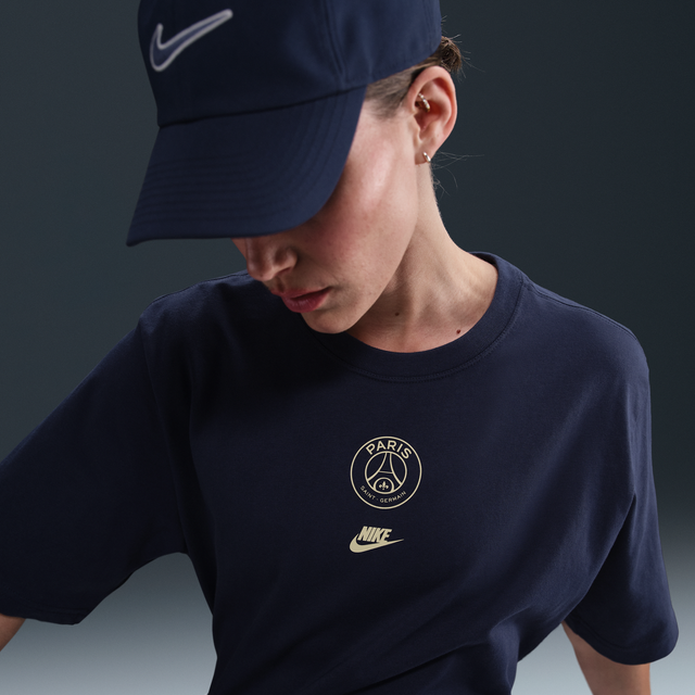 Paris Saint-Germain Supporter W t-shirt, MIDNIGHT NAVY, Dam, XS