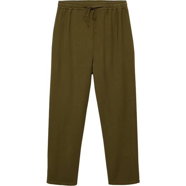Mango Fluido Drawstring Waist Trousers