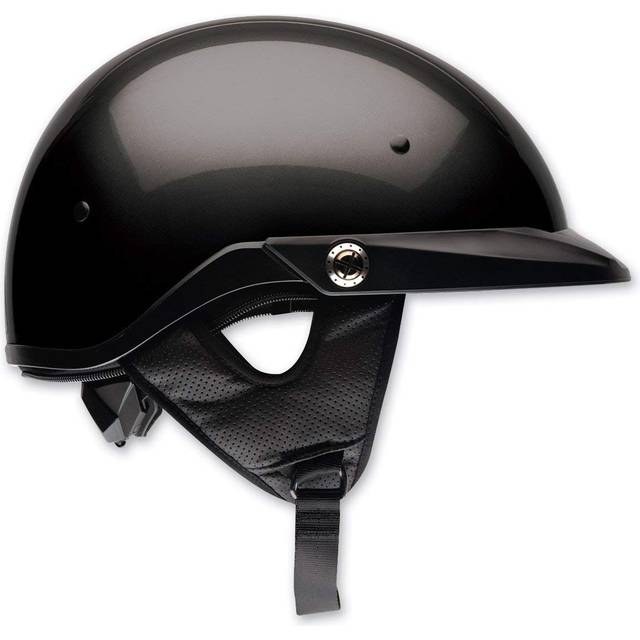 Bell Pit Boss Open-Face Motorcycle Helmet Solid Black  X-Large/XX-Large
