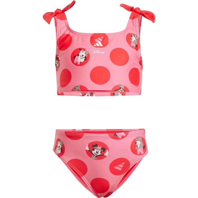 ADIDAS X DISNEY MINNIE MOUSE BIKINI - Pink Fusion / Pure Ruby / Off White / Aurora Ruby - 4-5Y