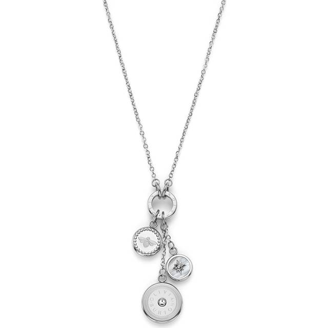 Olivia Burton Charms Ladies Necklace Silver, Silver, Women - Ilver