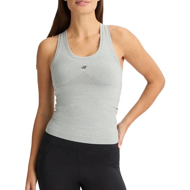 Röhnisch Seamless Flex Tank träningslinne (dam) - Grey Melange, S