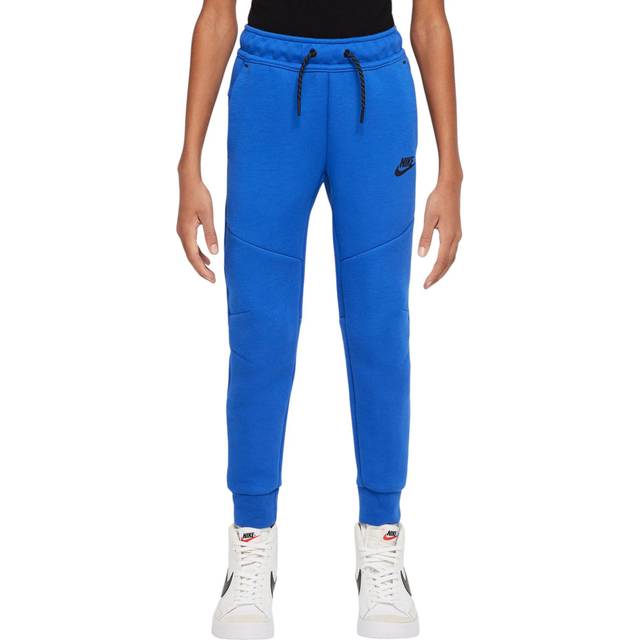 Nike Sportswear Tech Fleece Older Kids' Joggers - Blue - Cotton/Polyester - XL