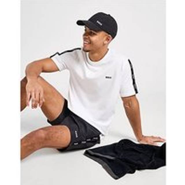 BOSS Repeat Tape T-Shirt - White - Mens